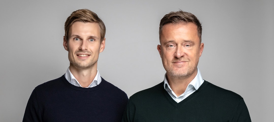 Oliver Schmied (Head of Strategy) & Christoph Tismer (CEO) (v.l.n.r.)